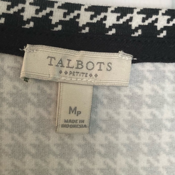 Talbots Houndstooth Top - Picture 4 of 5